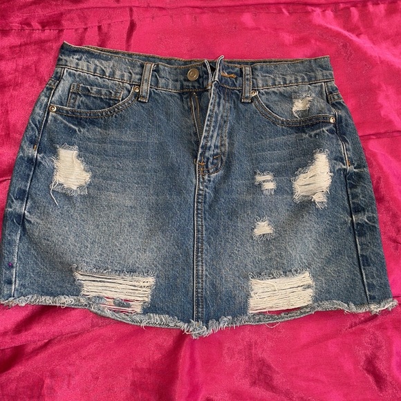 Forever 21 Dresses & Skirts - Forever 21 Denim Skirt